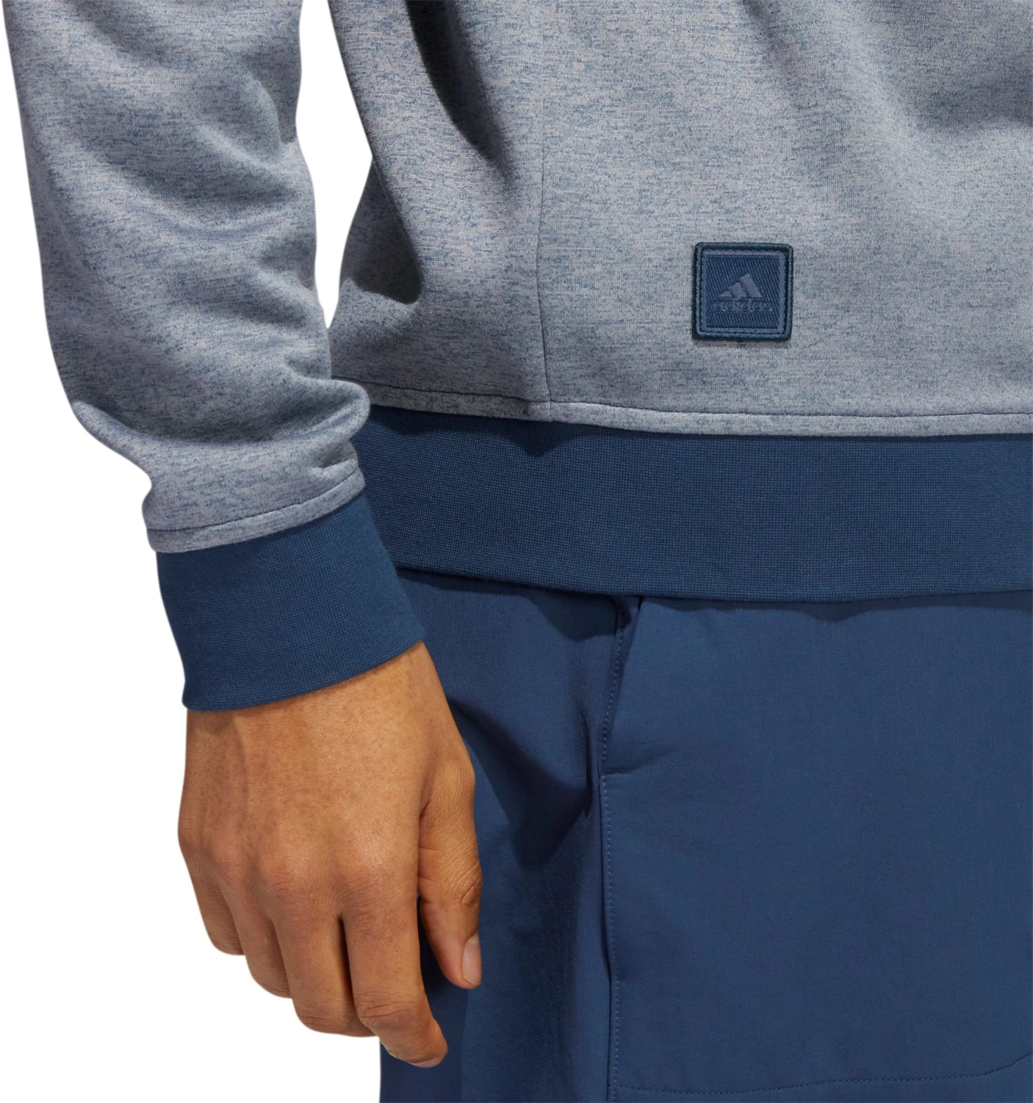 Adidas Men's Go-To Crewneck Golf Sweatshirt Legacy Burgundy/pink 8 Adidas Men's Go-To Crewneck Golf Sweatshirt Legacy Burgundy/pink - Image 6