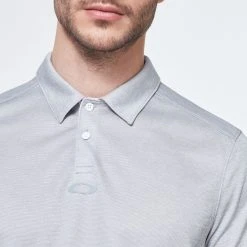 Oakley Men's Gravity Golf Polo Shirt White -Golf Apparel Shop unnamed file 6982