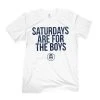 Barstool Sports Men's Saturdays Are For The Boys T-Shirt White/navy 2 Barstool Sports Men's Saturdays Are For The Boys T-Shirt White/navy -Golf Apparel Shop unnamed file 6987