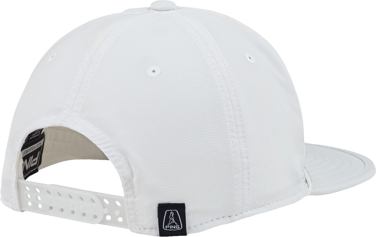 PING Men's 2022 Heritage Snapback Golf Hat White 4 PING Men's 2022 Heritage Snapback Golf Hat White - Image 2