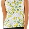 Nancy Lopez Golf Nancy Lopez Women's Tart Sleeveless Golf Polo White/multi -Golf Apparel Shop unnamed file 7057