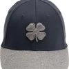 Black Clover BC Wool 7 Fitted Golf Hat For Men Navy