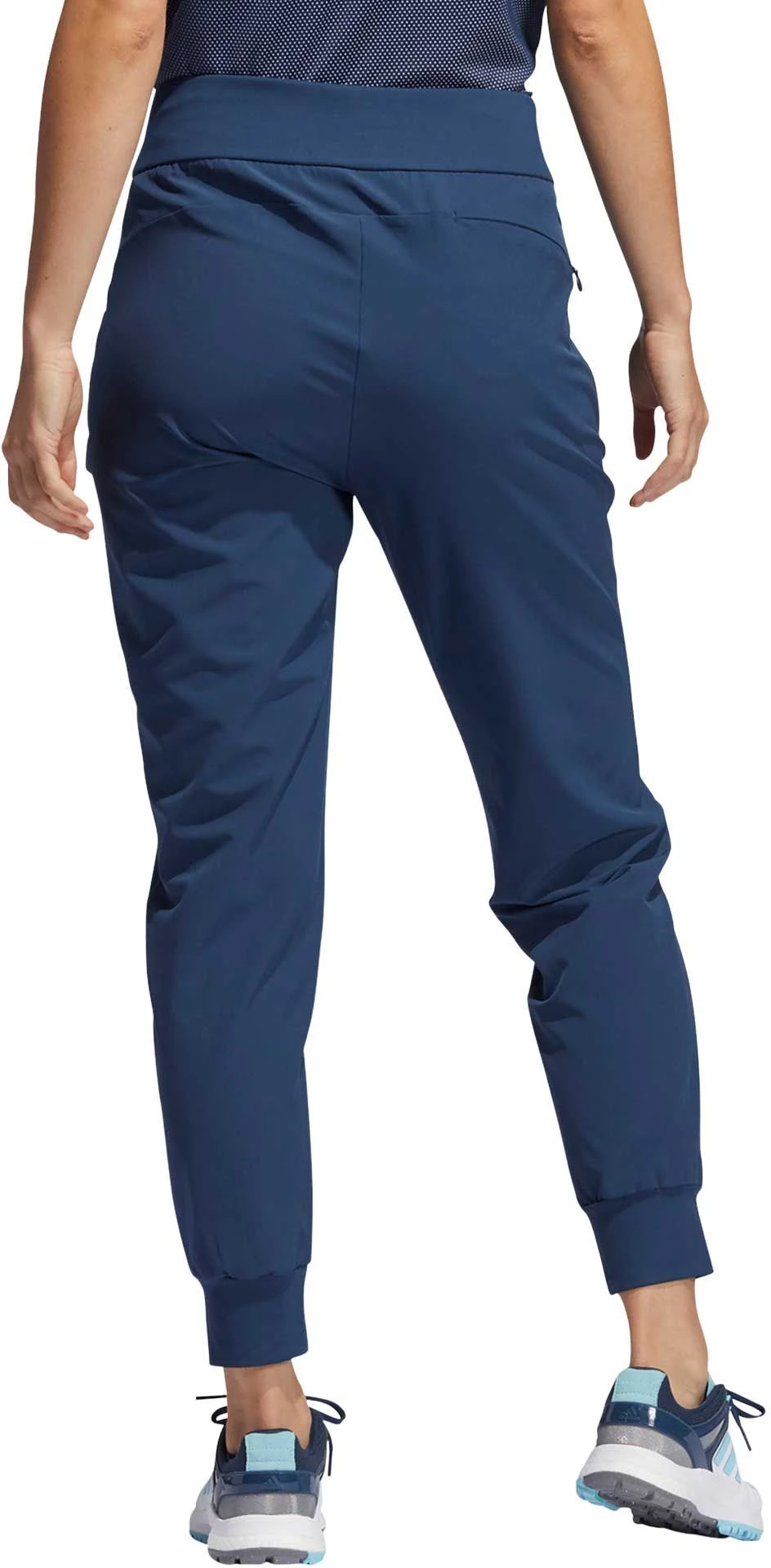 Adidas Women's Stretch Woven Golf Joggers Crew Navy 4 Adidas Women's Stretch Woven Golf Joggers Crew Navy - Image 2