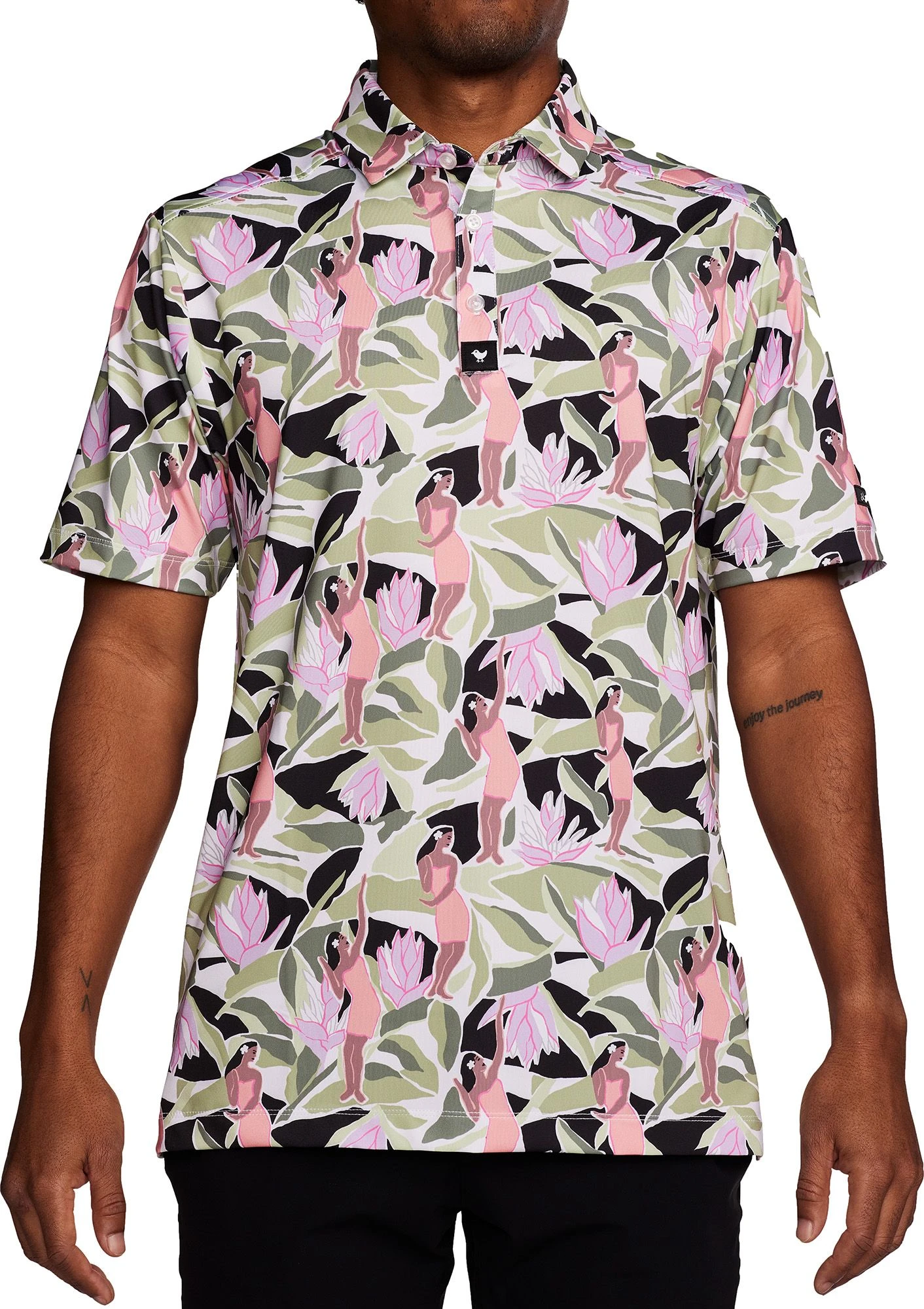 Bad Birdie Men's Leilani Golf Polo 3 Bad Birdie Men's Leilani Golf Polo