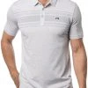 TravisMathew Men's Bankroll Golf Polo Heather Light Grey 2 TravisMathew Men's Bankroll Golf Polo Heather Light Grey -Golf Apparel Shop unnamed file 7224