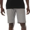 TravisMathew Men's Adirondack Golf Shorts Heather Sleet