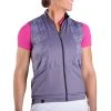 SwingDish Women's Florence Full Zip Golf Vest Purple