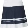 PUMA Women's PWRSHAPE Stripe 16''-18'' Golf Skirt Navy Blazer