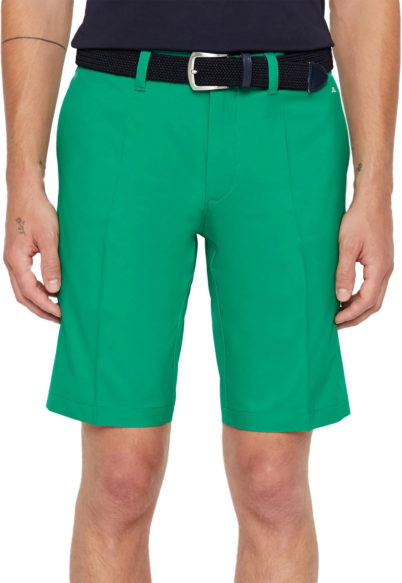 J.Lindeberg Somle Tapered Golf Shorts For Men Golf Green 3 J.Lindeberg Somle Tapered Golf Shorts For Men Golf Green