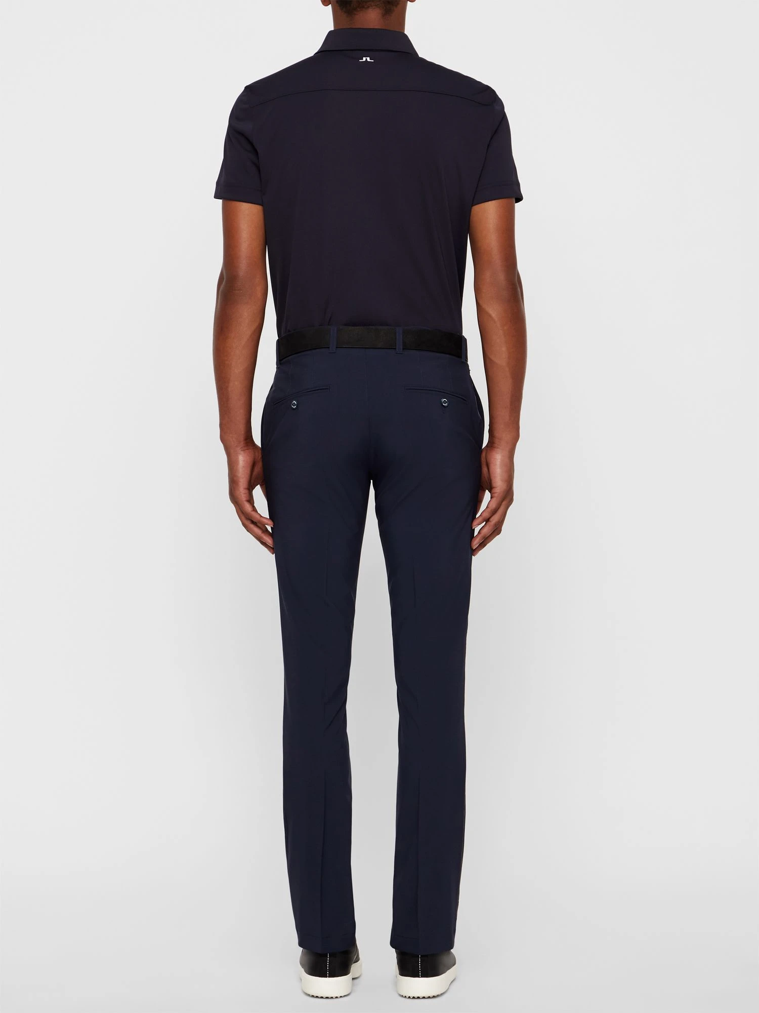J.Lindeberg Men's Ellott Slim Fit Stretch Golf Pants Navy 4 J.Lindeberg Men's Ellott Slim Fit Stretch Golf Pants Navy - Image 2