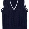 Lady Hagen Women's Golf Sweater Vest Dark Navy 2 Lady Hagen Women's Golf Sweater Vest Dark Navy -Golf Apparel Shop unnamed file 741