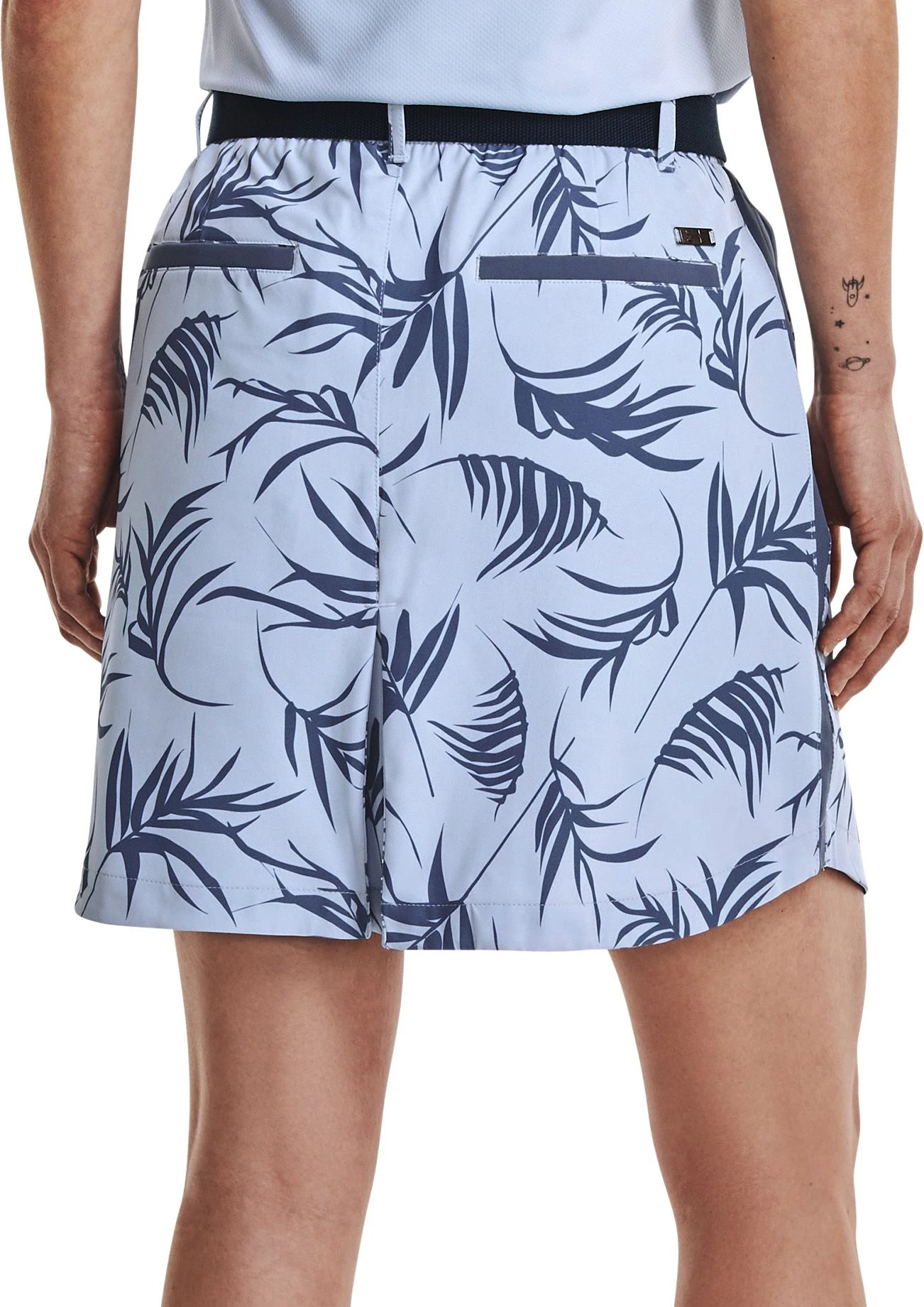 Under Armour Women's Links Woven Printed 16.5'' Golf Skort Iso Blu/min Blu/jet Gry 5 Under Armour Women's Links Woven Printed 16.5'' Golf Skort Iso Blu/min Blu/jet Gry - Image 3