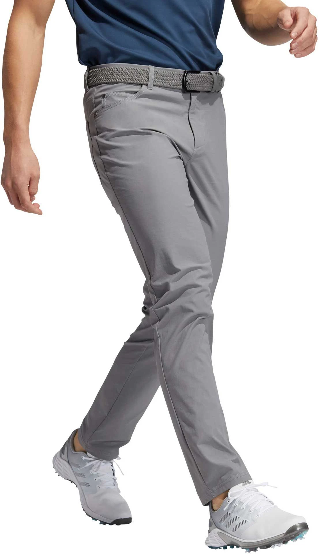 Adidas Men's Go-To 5-Pocket Golf Pant Grey Three 5 Adidas Men's Go-To 5-Pocket Golf Pant Grey Three - Image 3
