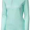 Cutter & Buck Women's Annika Frequency Mock Half-Zip Golf Top Sonic 2 Cutter & Buck Women's Annika Frequency Mock Half-Zip Golf Top Sonic -Golf Apparel Shop unnamed file 7460
