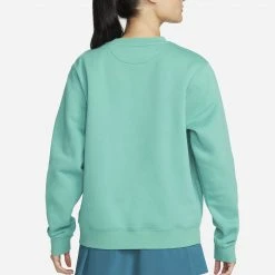 Nike Women's Golf Crew Long Sleeve Top Washed Teal -Golf Apparel Shop unnamed file 756