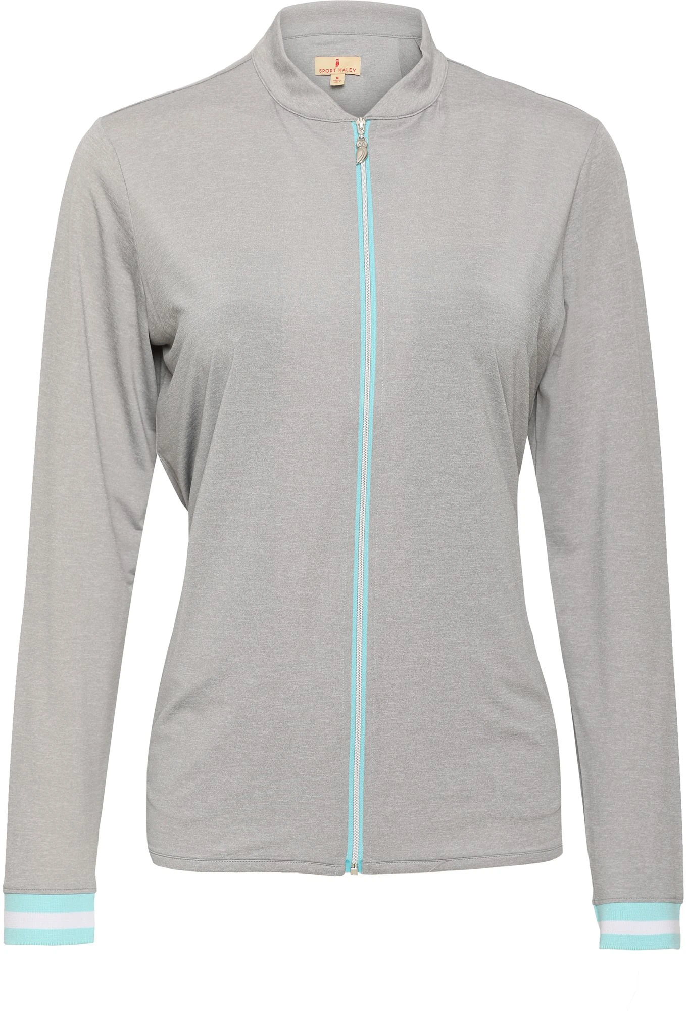 Sport Haley Women's KAI Full-Zip Golf Jacket Platinum Melange 3 Sport Haley Women's KAI Full-Zip Golf Jacket Platinum Melange