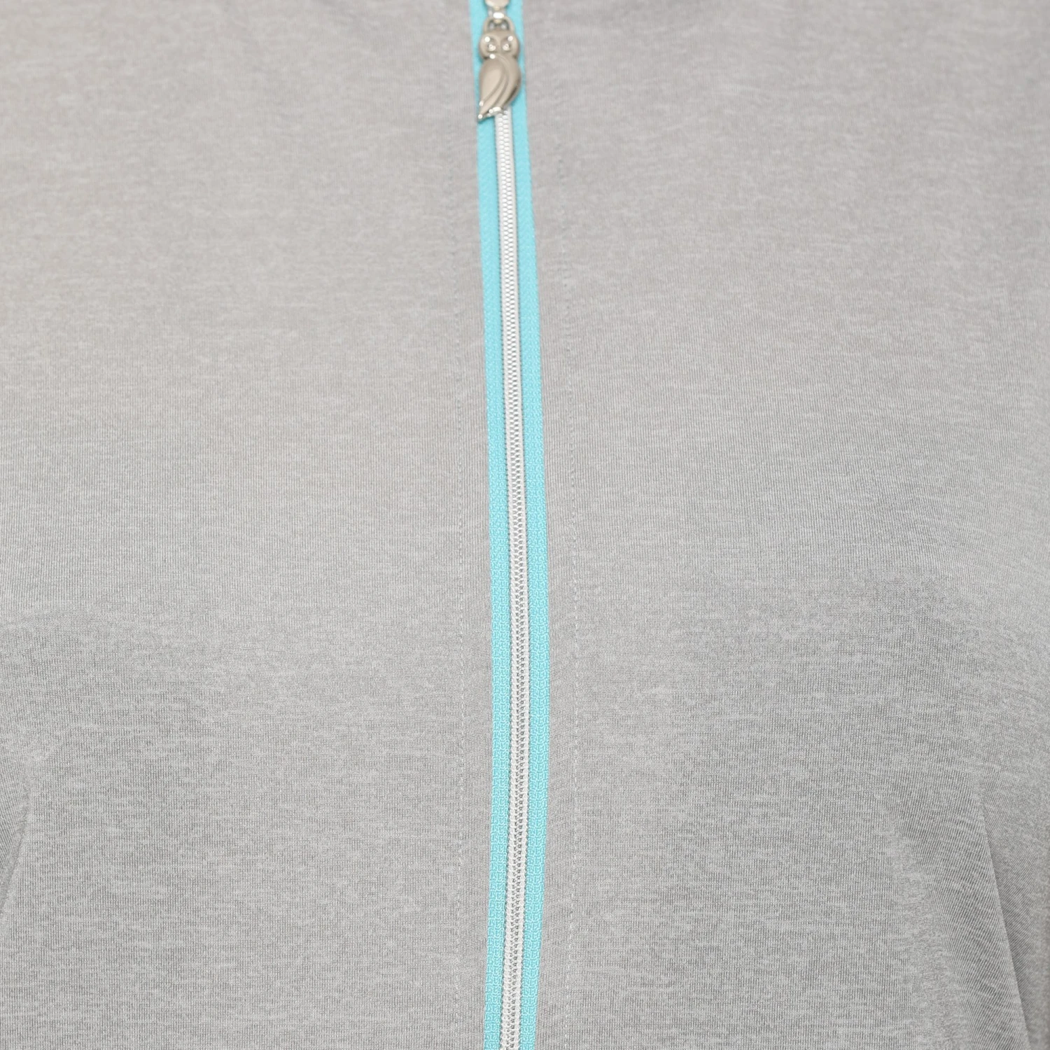 Sport Haley Women's KAI Full-Zip Golf Jacket Platinum Melange 5 Sport Haley Women's KAI Full-Zip Golf Jacket Platinum Melange - Image 3