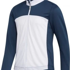 Adidas Girls' Layering Full Zip Golf Jacket Crew Navy