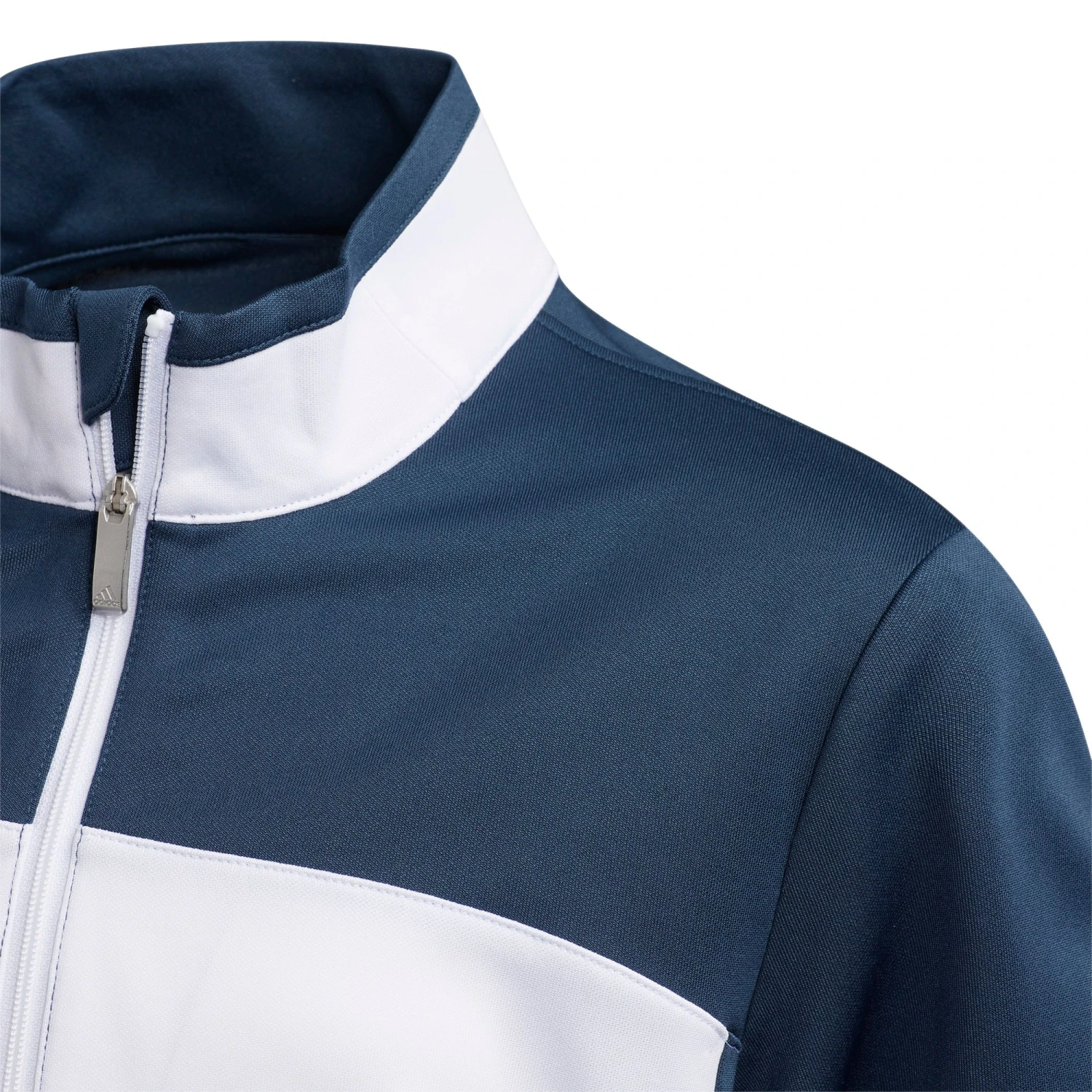Adidas Girls' Layering Full Zip Golf Jacket Crew Navy 5 Adidas Girls' Layering Full Zip Golf Jacket Crew Navy - Image 3