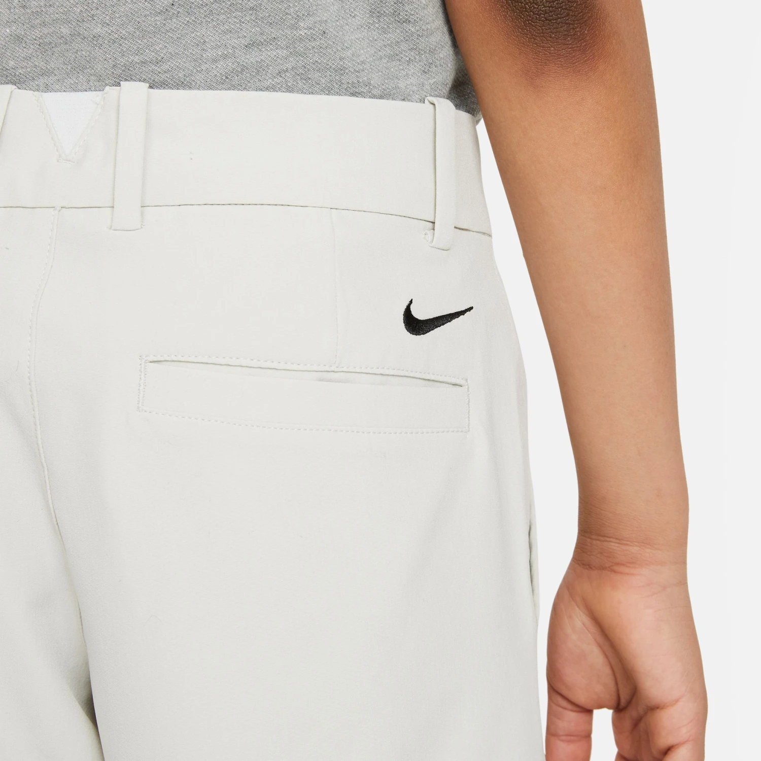 Nike Boys' Hybrid Golf Shorts Light Bone/black 8 Nike Boys' Hybrid Golf Shorts Light Bone/black - Image 6