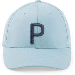 PUMA Women's Pony P Adjustable Golf Hat Porcelain 8 PUMA Women's Pony P Adjustable Golf Hat Porcelain -Golf Apparel Shop unnamed file 7641
