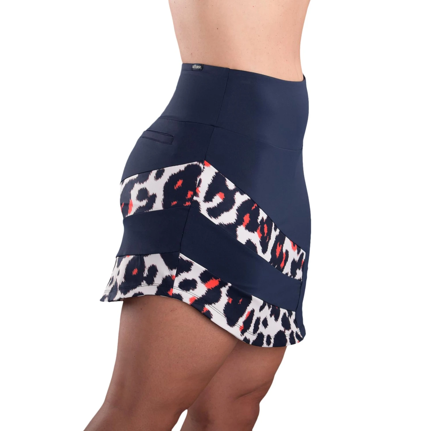 SwingDish Women's Phaedra 15.5'' Golf Skort Navy 5 SwingDish Women's Phaedra 15.5'' Golf Skort Navy - Image 3