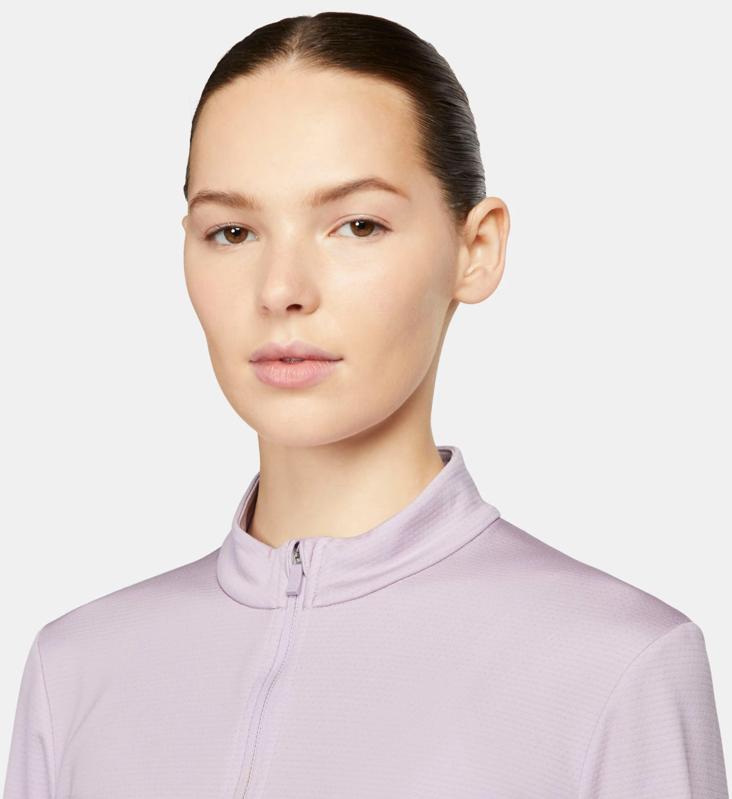 Nike Women's Dri-Fit UV Victory Golf ½ Zip Top White 6 Nike Women's Dri-Fit UV Victory Golf ½ Zip Top White - Image 4