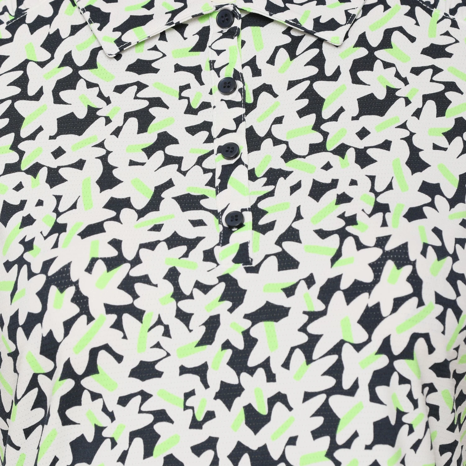 Sport Haley Women's Aster Print Sleeveless Golf Polo Midnight 5 Sport Haley Women's Aster Print Sleeveless Golf Polo Midnight - Image 3