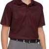 DSG Boys' Diagonal Stripe Golf Polo Team Burgundy/pure White -Golf Apparel Shop unnamed file 7767