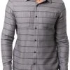 TravisMathew Men's Lights Out Button-Up Flannel Golf Shirt Heather Grey Pinstripe 2 TravisMathew Men's Lights Out Button-Up Flannel Golf Shirt Heather Grey Pinstripe -Golf Apparel Shop unnamed file 7776