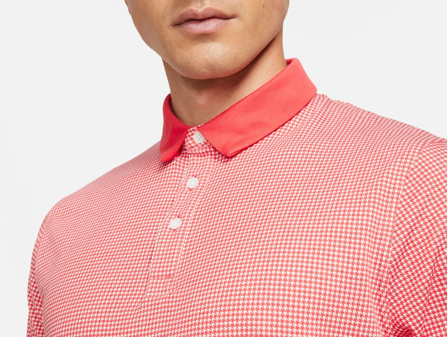 Nike Men's Dri-Fit Player Golf Polo Track Red 7 Nike Men's Dri-Fit Player Golf Polo Track Red - Image 5