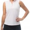 SanSoleil San Soleil Women's Soltekice Sleeveless Mock Shell Pink 1 SanSoleil San Soleil Women's Soltekice Sleeveless Mock Shell Pink -Golf Apparel Shop unnamed file 7798