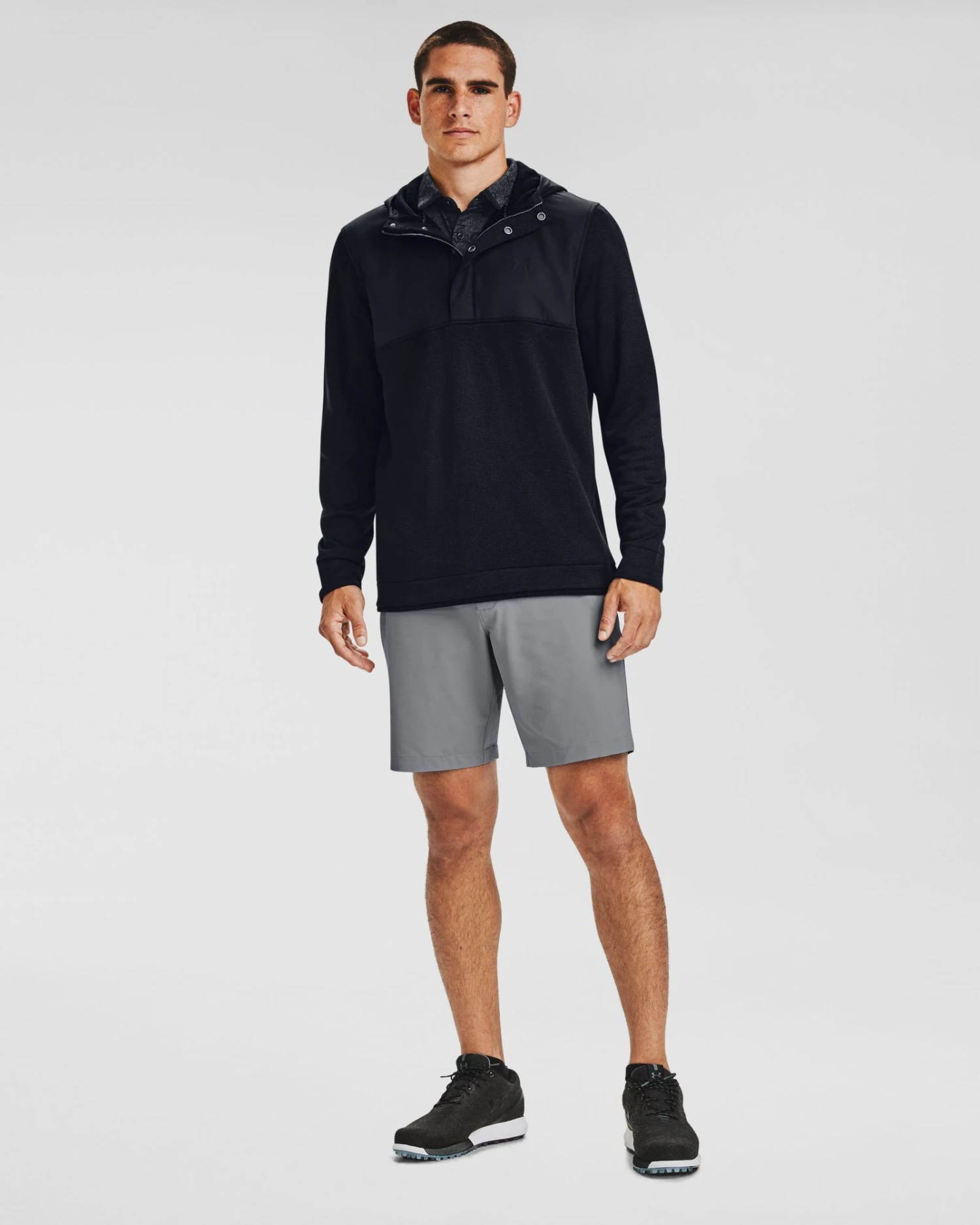 Under Armour Men's Storm SweateFleece Golf Hoodie Black 4 Under Armour Men's Storm SweateFleece Golf Hoodie Black - Image 2
