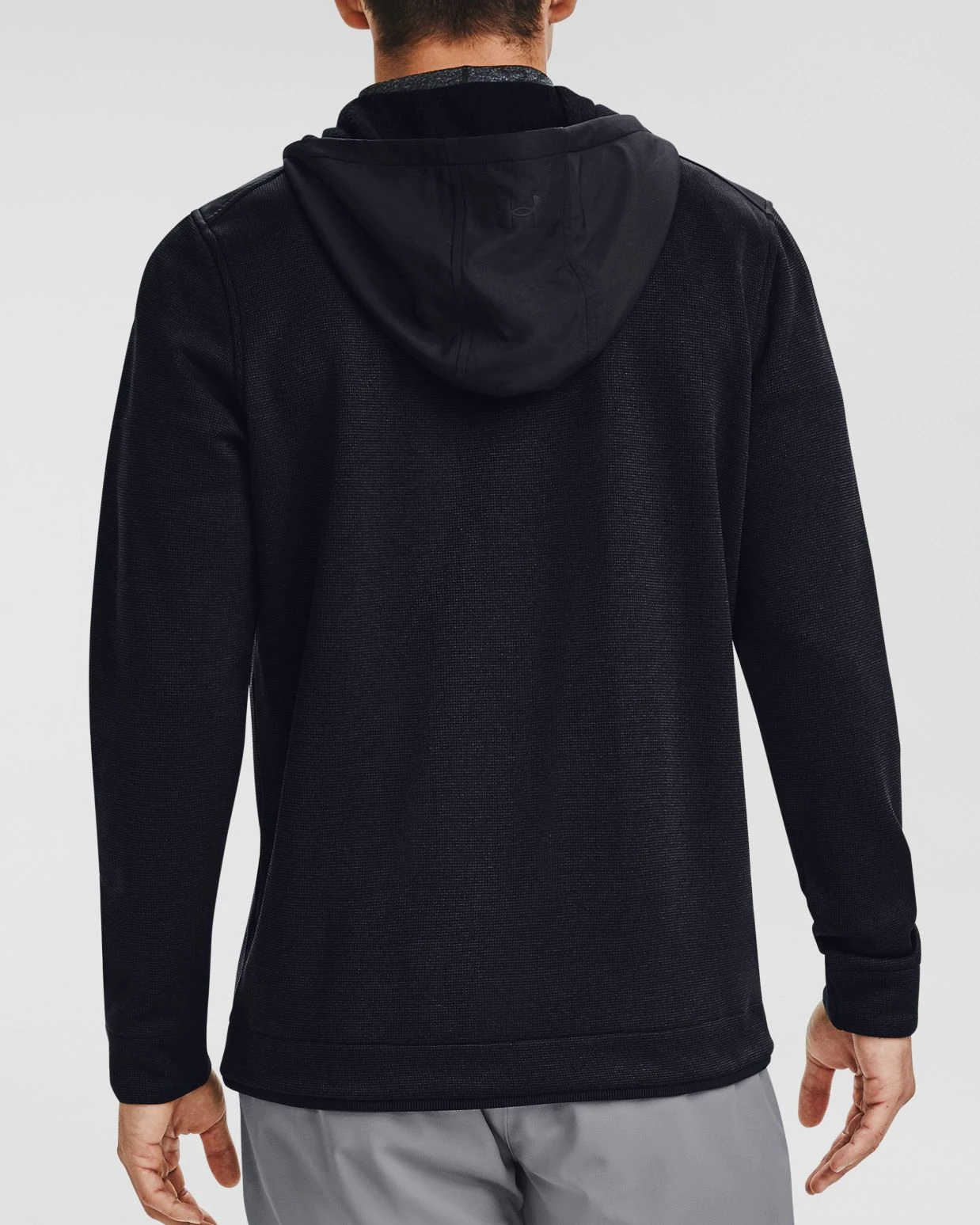 Under Armour Men's Storm SweateFleece Golf Hoodie Black 5 Under Armour Men's Storm SweateFleece Golf Hoodie Black - Image 3