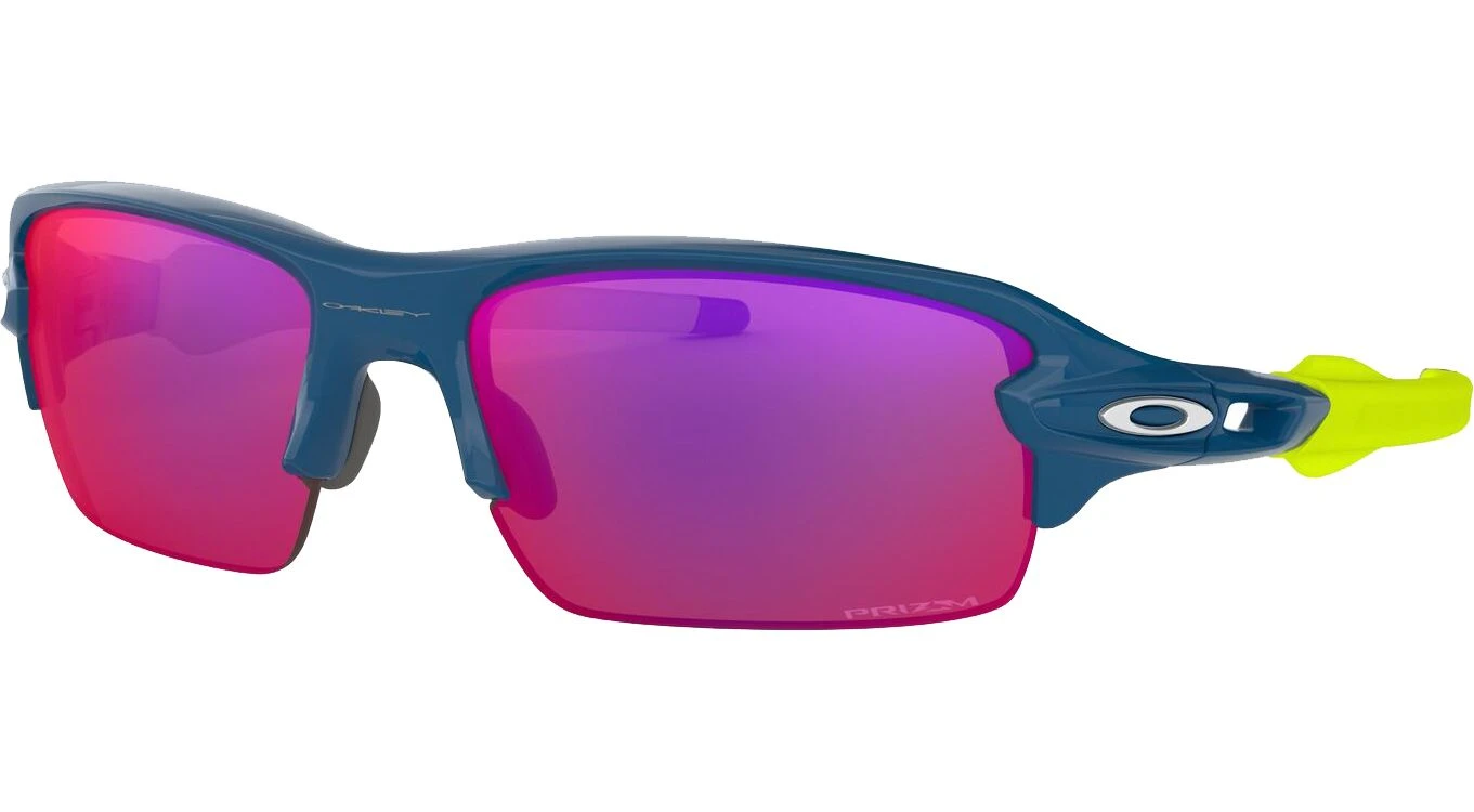 Oakley Youth Flak XS Prizm Sunglasses For Boys' Poseidon/prizm Road 3 Oakley Youth Flak XS Prizm Sunglasses For Boys' Poseidon/prizm Road