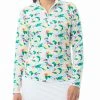 SanSoleil Women's SolCool Printed 1/4 Zip Long Sleeve Golf Top Lemon Drop 2 SanSoleil Women's SolCool Printed 1/4 Zip Long Sleeve Golf Top Lemon Drop -Golf Apparel Shop unnamed file 7875