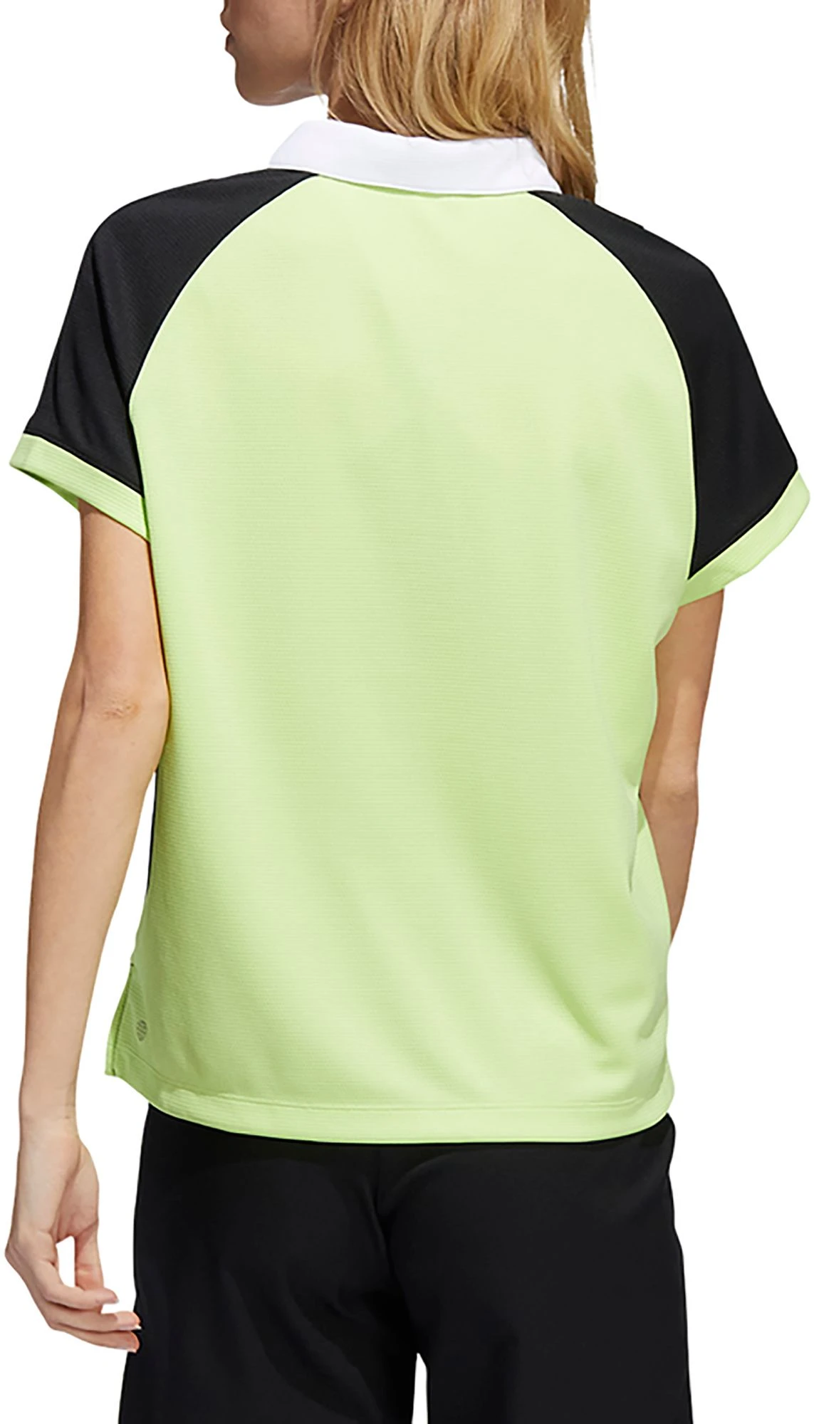 Adidas Women's Colorblock Golf Polo White 4 Adidas Women's Colorblock Golf Polo White - Image 2