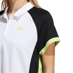 Adidas Women's Colorblock Golf Polo White 10 Adidas Women's Colorblock Golf Polo White -Golf Apparel Shop unnamed file 7879