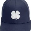 Black Clover Men's Flew Waffle 12 Fitted Golf Hat Navy -Golf Apparel Shop unnamed file 7915