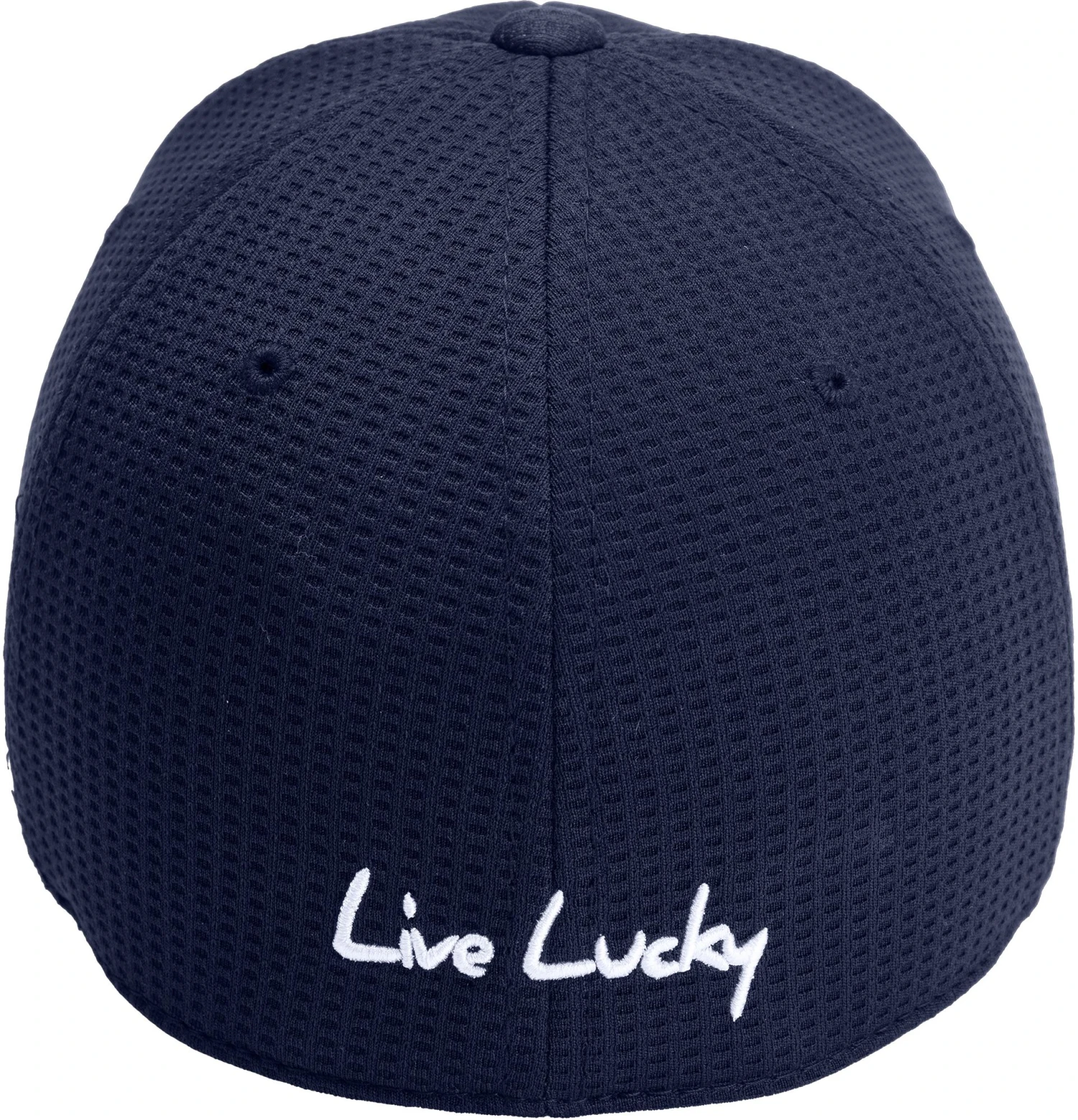 Black Clover Men's Flew Waffle 12 Fitted Golf Hat Navy 4 Black Clover Men's Flew Waffle 12 Fitted Golf Hat Navy - Image 2