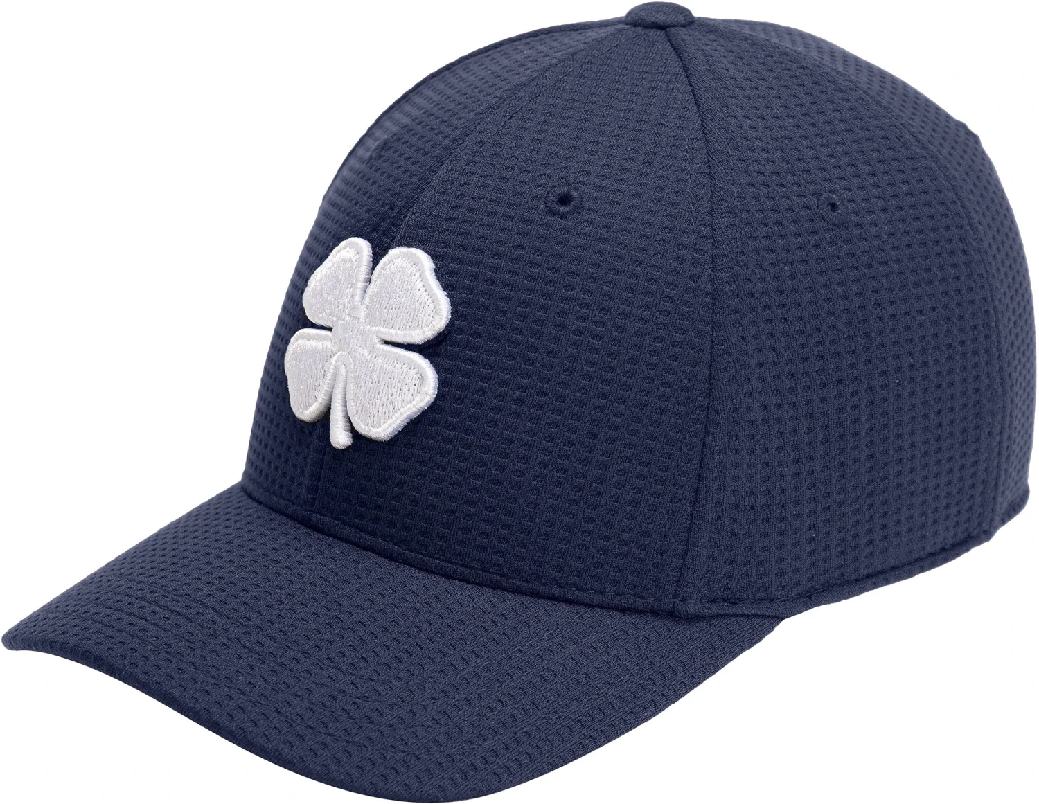 Black Clover Men's Flew Waffle 12 Fitted Golf Hat Navy 5 Black Clover Men's Flew Waffle 12 Fitted Golf Hat Navy - Image 3