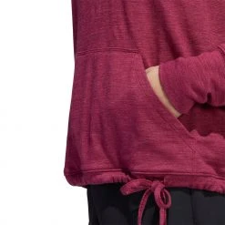 Adidas Women's Essentials Slub Recycled Golf Hoodie Legacy Burgundy/white 10 Adidas Women's Essentials Slub Recycled Golf Hoodie Legacy Burgundy/white -Golf Apparel Shop unnamed file 7926