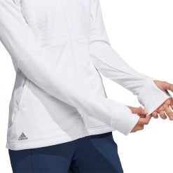 Adidas Women's Primegreen COLD.RDY Full Zip Golf Jacket White 10 Adidas Women's Primegreen COLD.RDY Full Zip Golf Jacket White -Golf Apparel Shop unnamed file 7938