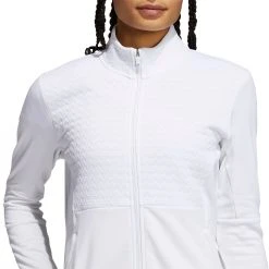 Adidas Women's Primegreen COLD.RDY Full Zip Golf Jacket White 11 Adidas Women's Primegreen COLD.RDY Full Zip Golf Jacket White -Golf Apparel Shop unnamed file 7939