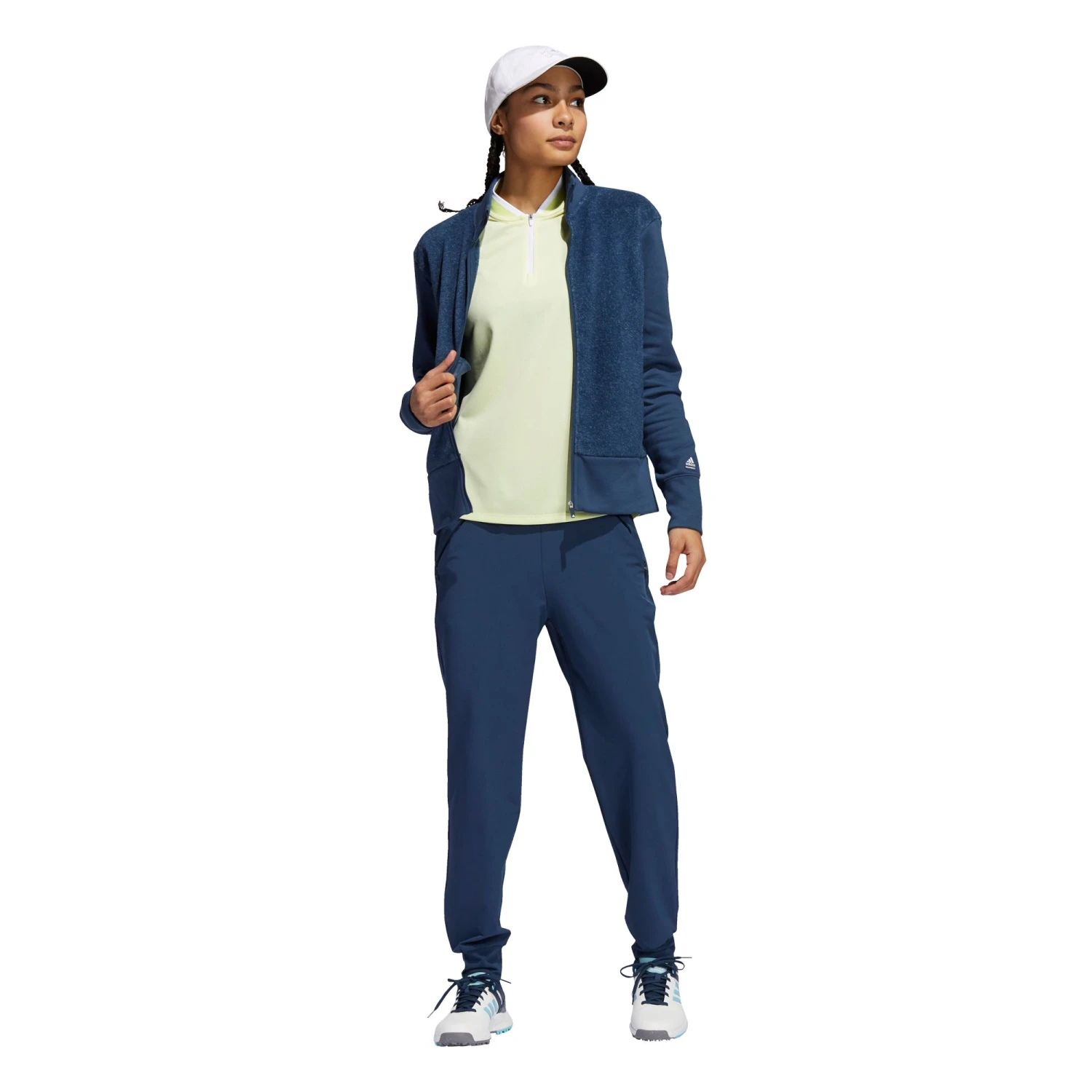 Adidas Women's Equipment Sleeveless Golf Polo Shirt Pulse Yellow 4 Adidas Women's Equipment Sleeveless Golf Polo Shirt Pulse Yellow - Image 2