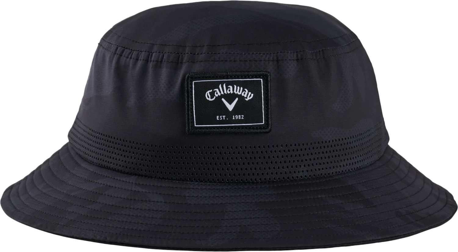Callaway Men's CG Camo Golf Bucket Hat Black Camo 3 Callaway Men's CG Camo Golf Bucket Hat Black Camo
