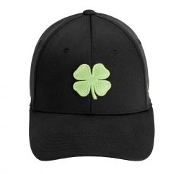 Black Clover Lucky Heather Black Golf Hat For Men