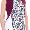SwingDish Women's Ivy Sleeveless Golf Top Printed 1 SwingDish Women's Ivy Sleeveless Golf Top Printed -Golf Apparel Shop unnamed file 8089