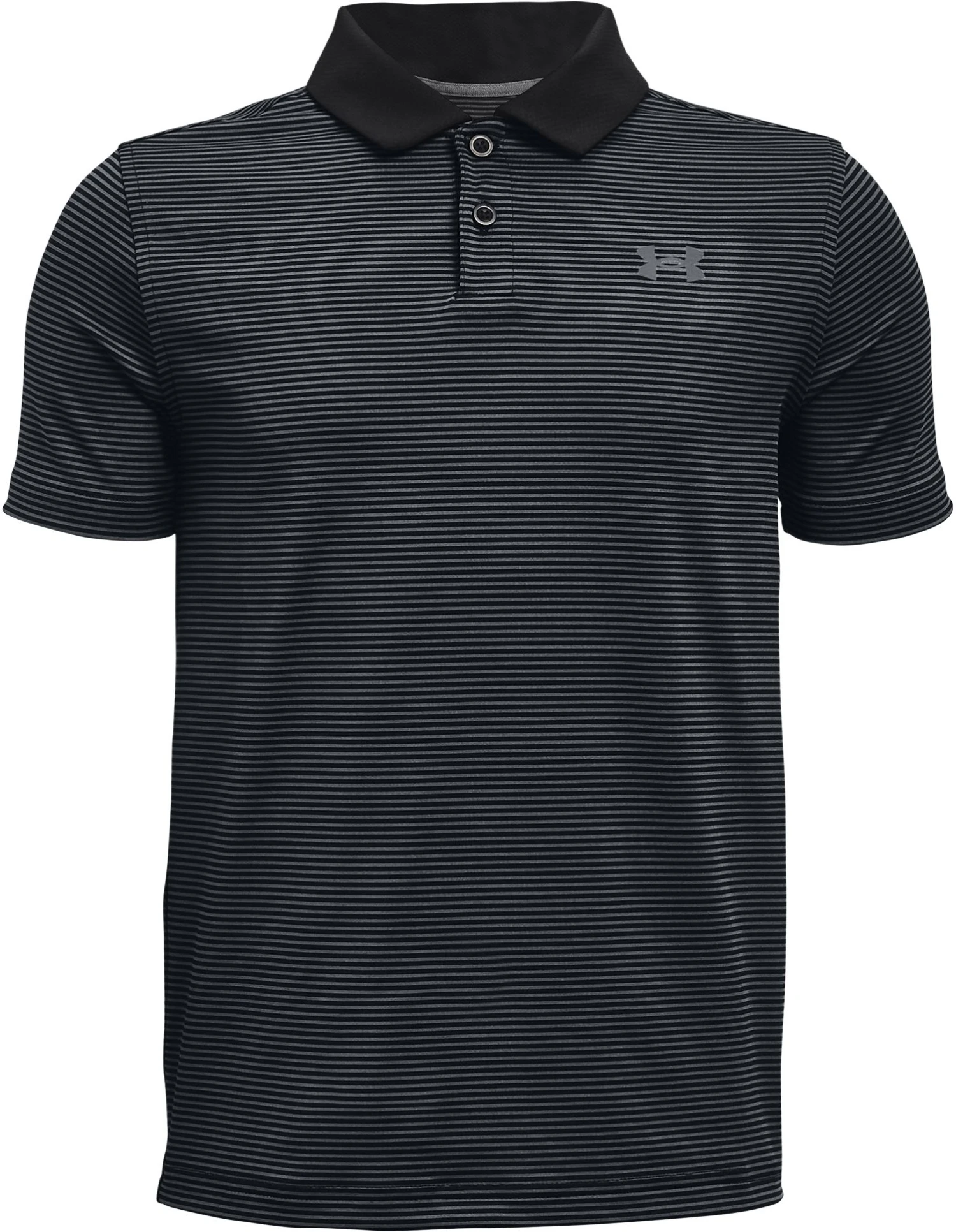 Under Armour Boys' Performance Stripe Short Sleeve Golf Polo Blt Red/bahs Blu/bahs Blu 3 Under Armour Boys' Performance Stripe Short Sleeve Golf Polo Blt Red/bahs Blu/bahs Blu