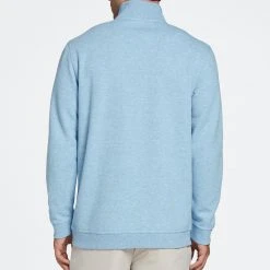 Walter Hagen Men's Perfect 11 Pique Midweight 1/4 Zip Golf Pullover Raspberry Sherbet -Golf Apparel Shop unnamed file 8101